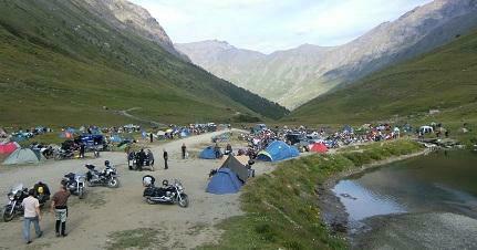 Basecamp a truly idyllic spot.