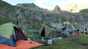 highest unpaved mountain road of Europe, the Col de Sommeiller.